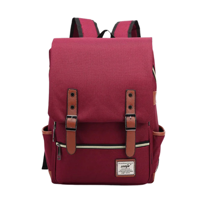 Sac à dos imperméable femme - Voyage & Travail Backpack Electro Paris Rouge