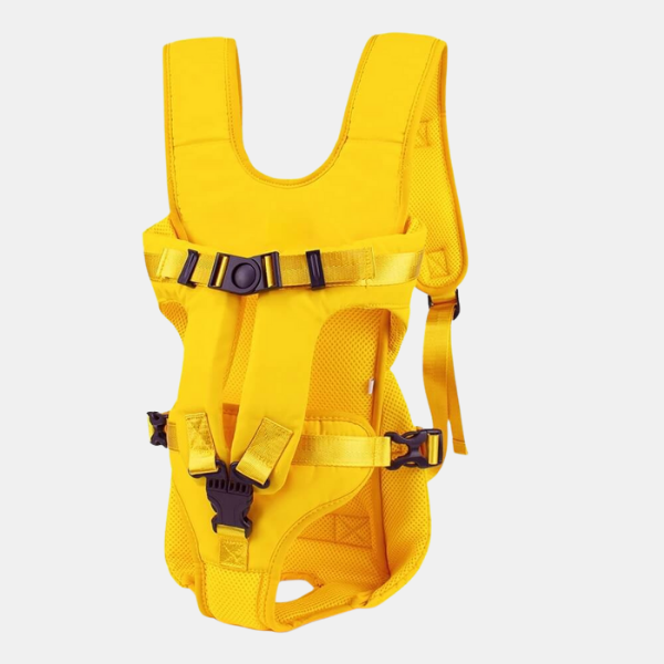 Sac de Transport pour Chien jusqu’à 10 kg – Confort et Sécurité avec Design Ergonomique Transportery dla zwierząt Electro Paris Jaune S