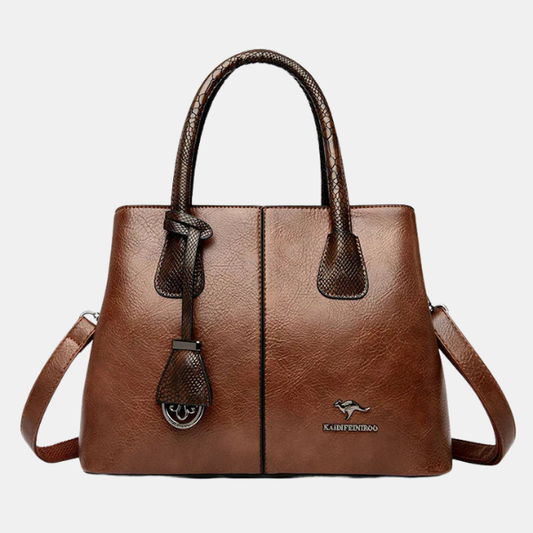 Sac en Cuir Élégant – Style Classique et Raffiné Electro Paris Marron