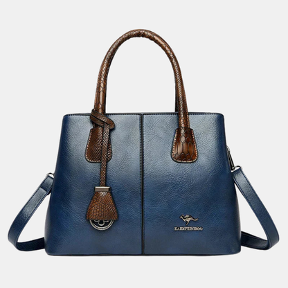 Sac en Cuir Élégant – Style Classique et Raffiné Electro Paris Bleu