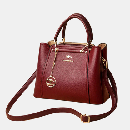 Sac en Cuir Souple Premium – Style Raffiné et Confort Optimal Electro Paris Rouge