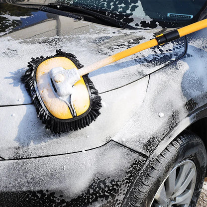 Brosse De Lavage De Voiture À Manche Télescopique Pour Nettoyage Facile Et Protection De La Carrosserie Car accessories Electro Paris