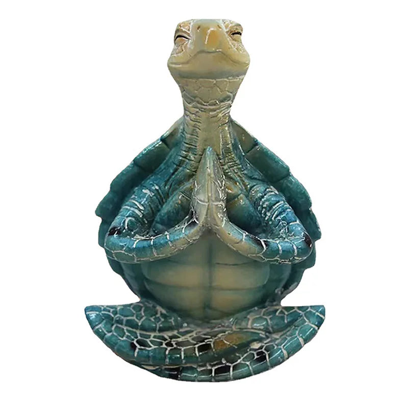 Figurines – Élégantes Tortues de Yoga pour Maison et Bureau Yoga Sea Turtle Figurines Electro Paris