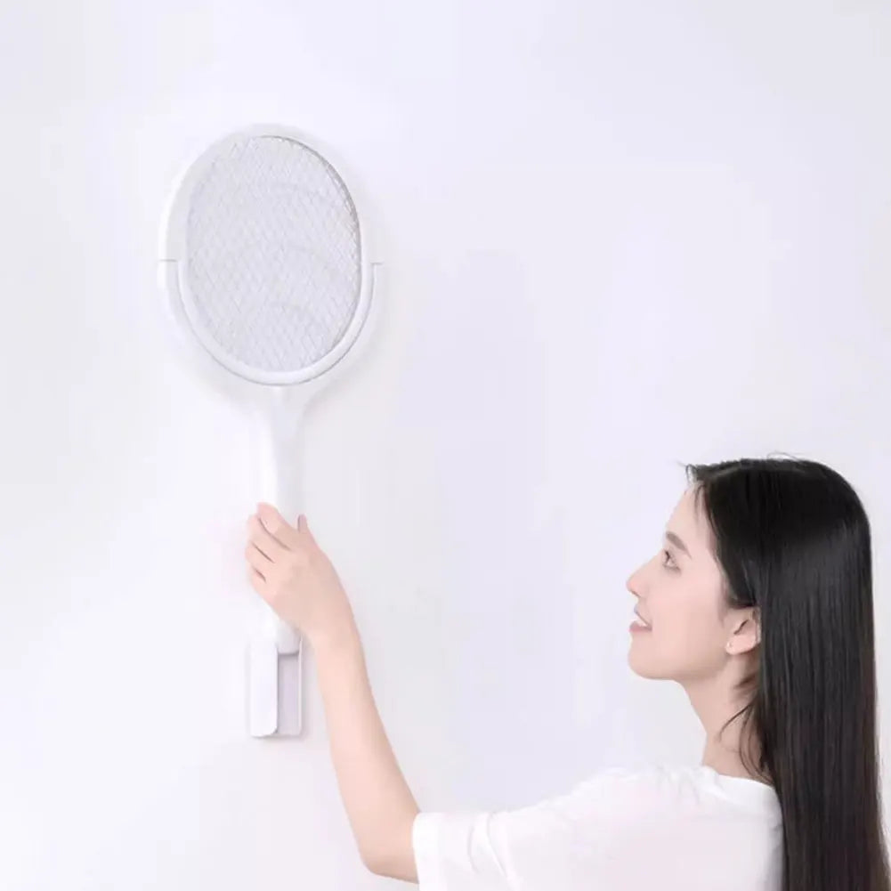 Raquette Électrique Anti-Moustiques Rechargeable Avec Tête Rotative À 90° Cyber Monday Offer Pest control Electro Paris