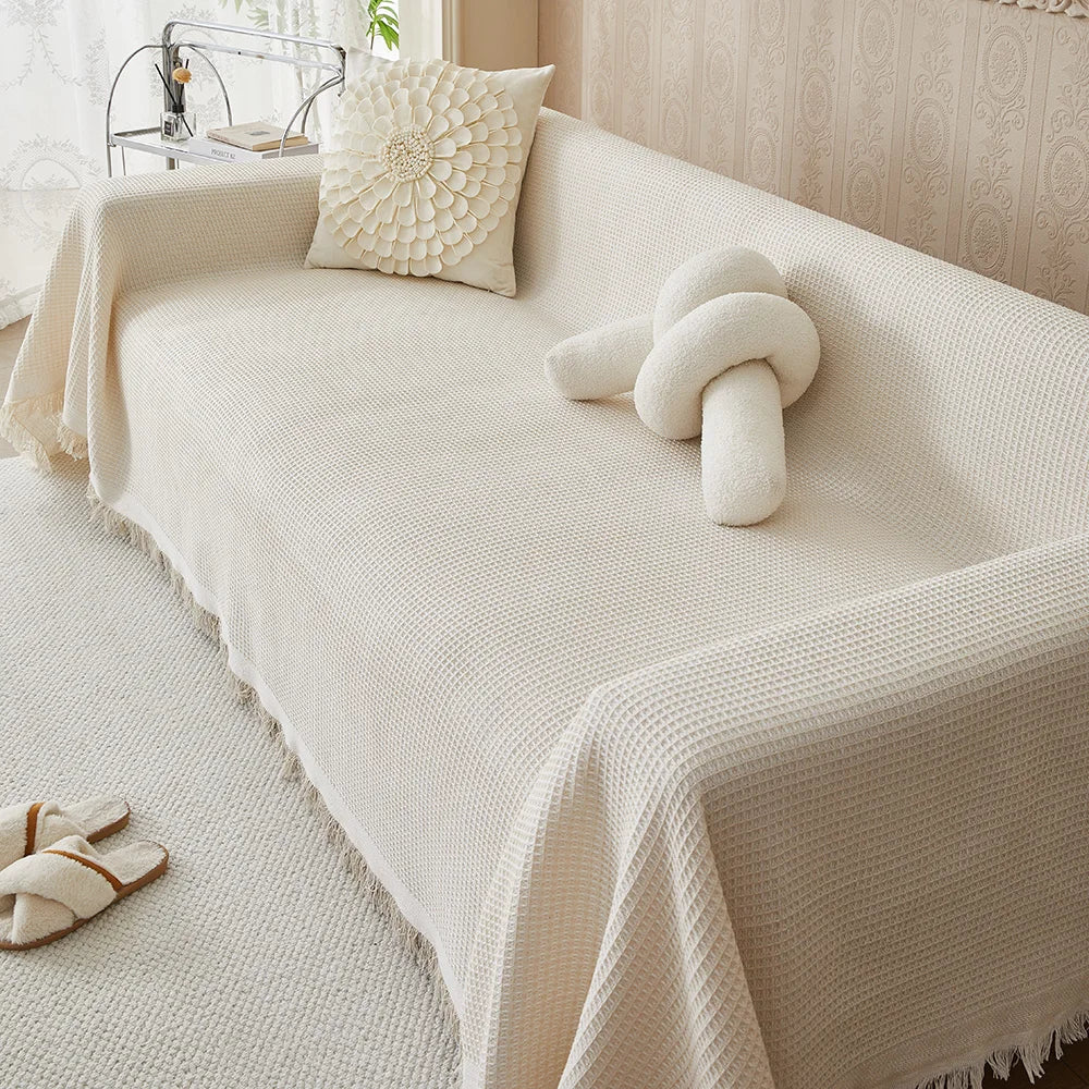 Housse de Canapé en Coton – Protection et Élégance au Quotidien Sofa Cover Electro Paris