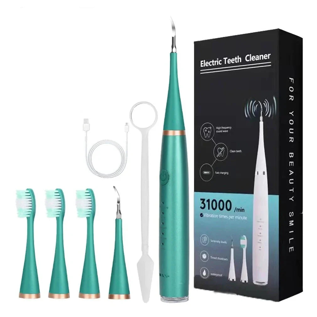 Brosse À Dents Électrique Ultrasonique Avec Irrigateur Blanchissant – Nettoyage Et Soin Complet Des Dents Beauty & Personal Care Electro Paris