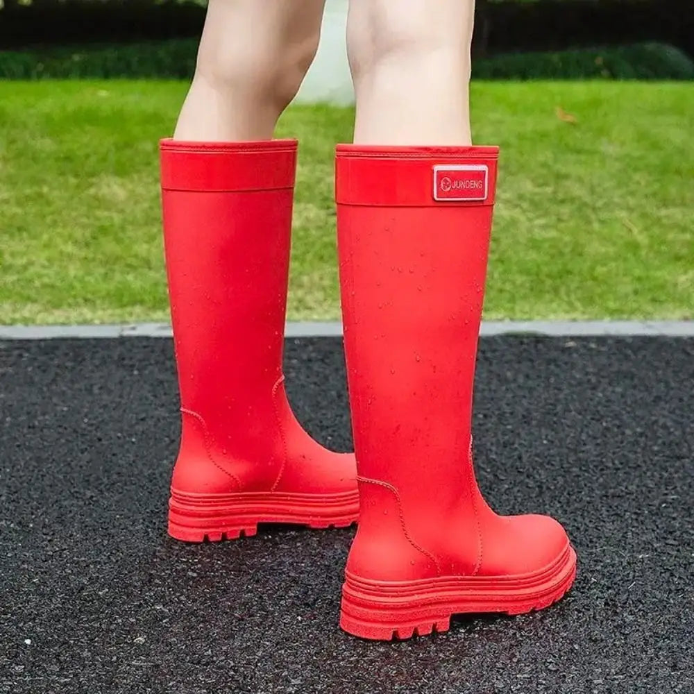 Bottes En Caoutchouc Résistantes Et Élégantes Pour Toutes Les Saisons Women boots Electro Paris