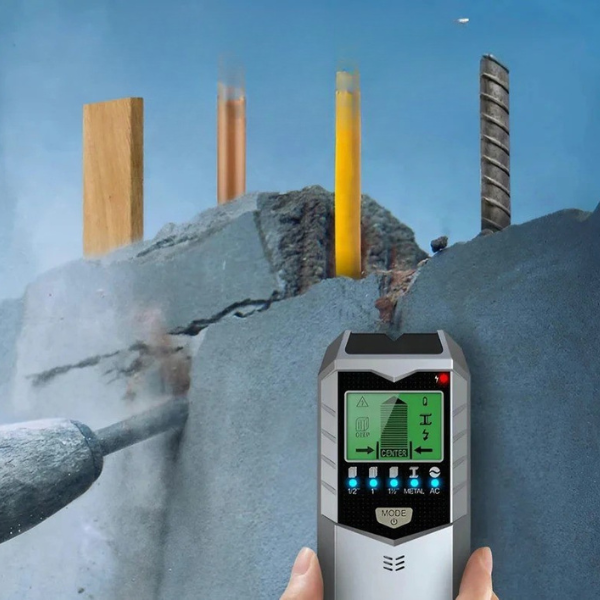 Scanner de Mur 5-en-1 – Détection Précise Electro Paris