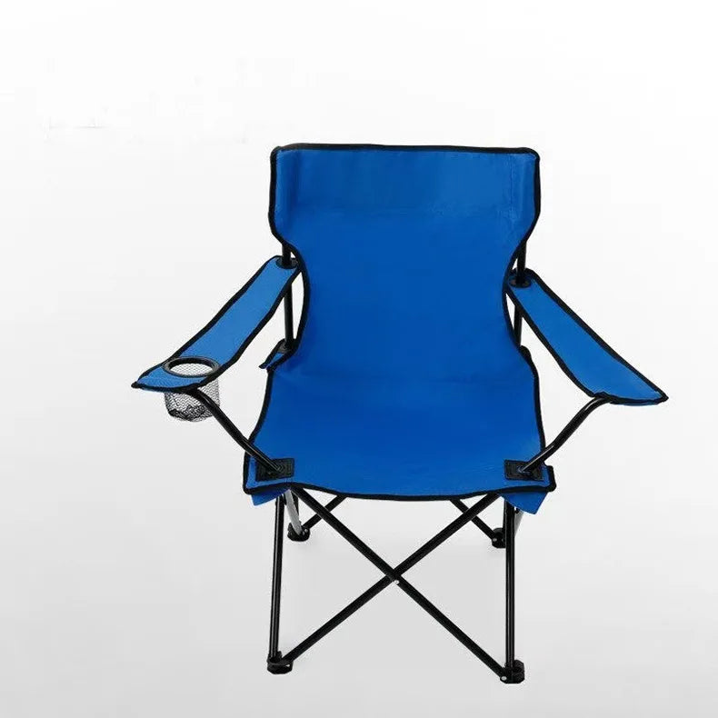 Chaise De Camping Pliable Confortable Et Légère Pour Plein Air Et Loisirs Director chair Electro Paris Bleu