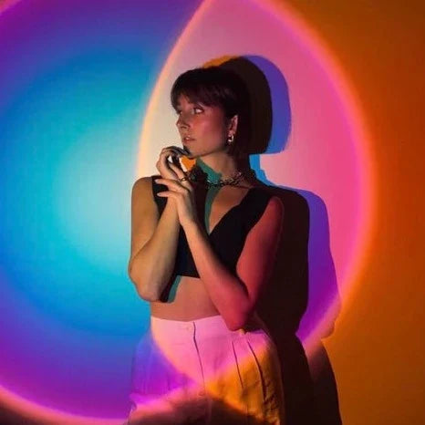 Lampe De Table Ambiance Couché De Soleil Avec Couleurs Ajustables Pour Relaxation Et Décoration Lampes de table Electro Paris