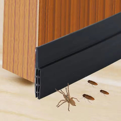 Joint D’Étanchéité Pour Portes Anti-Courants D’Air Et Isolation Acoustique Domestique Door strip Electro Paris Noir