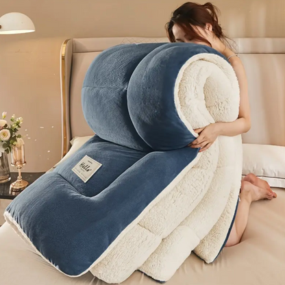 Parure de Lit Sherpa – Chaleur Douillette et Confort Haut de Gamme pour l’Hiver Bedding Electro Paris