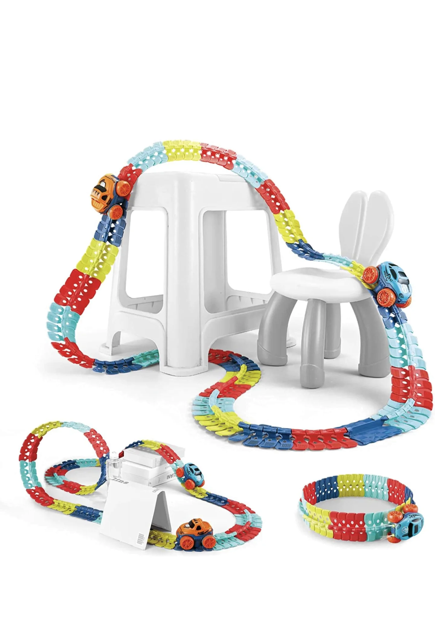 Piste Automobile Éducative À Pistes Flexibles Anti Gravité Pour Enfants Et Jeux Créatifs Toys & Games Electro Paris