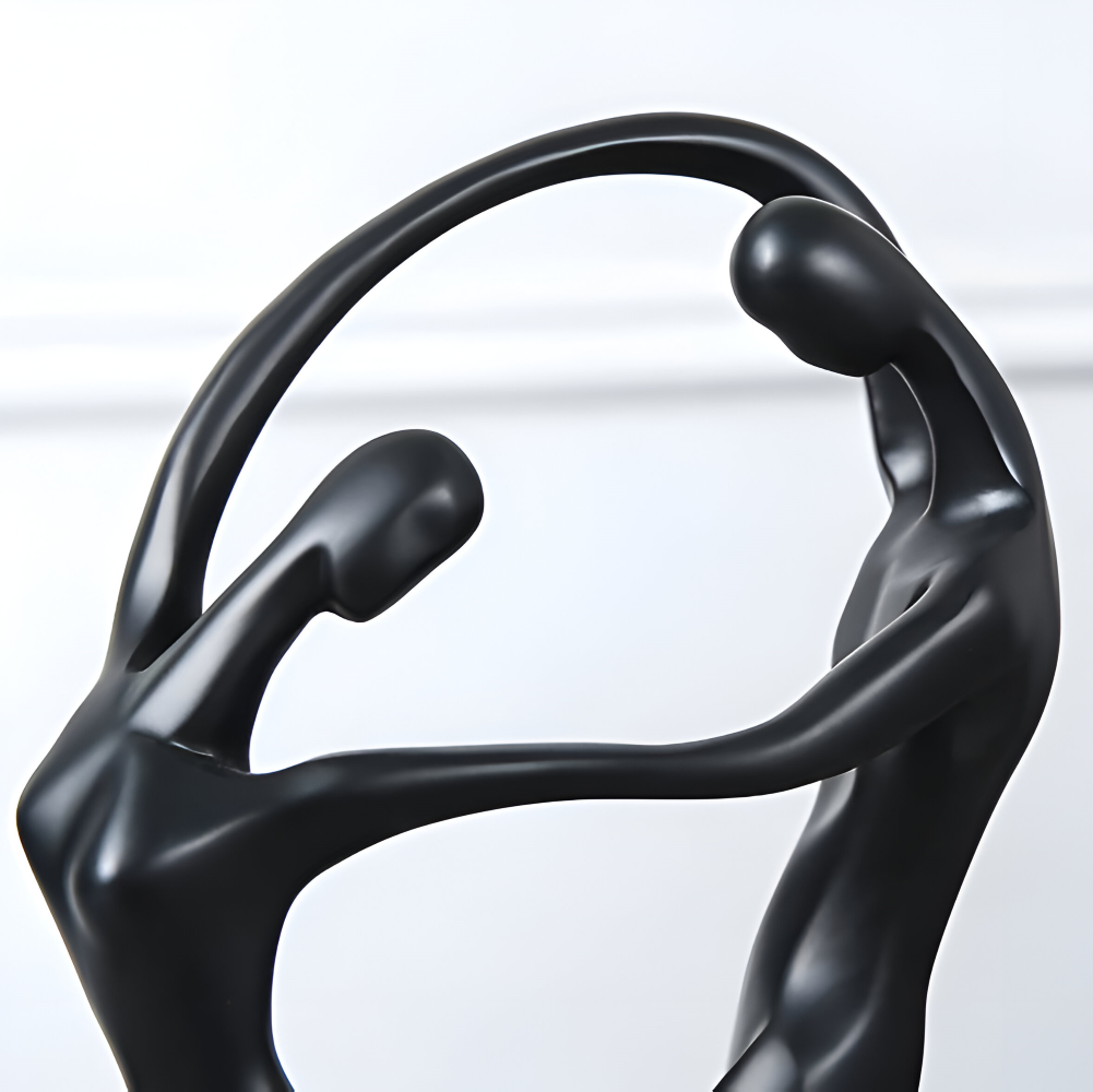 Décoration – Sculpture Abstraite Swayduo en Résine pour Intérieur Moderne et Élégant Sculptures Electro Paris