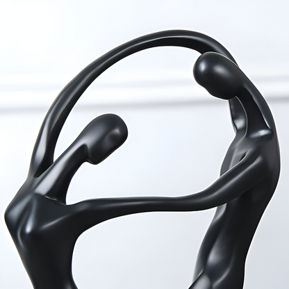 Décoration – Sculpture Abstraite Swayduo en Résine pour Intérieur Moderne et Élégant Sculptures Electro Paris