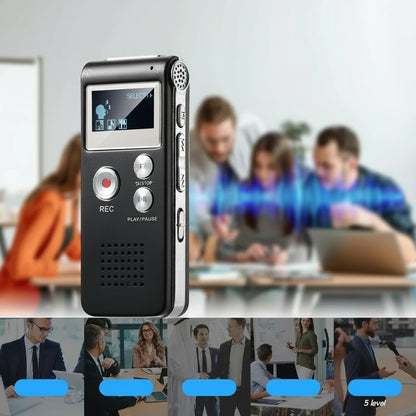 Mini Enregistreur Vocal Compact Avec Détection Automatique Du Son Pour Cours Et Prises De Notes Voice recorder Electro Paris