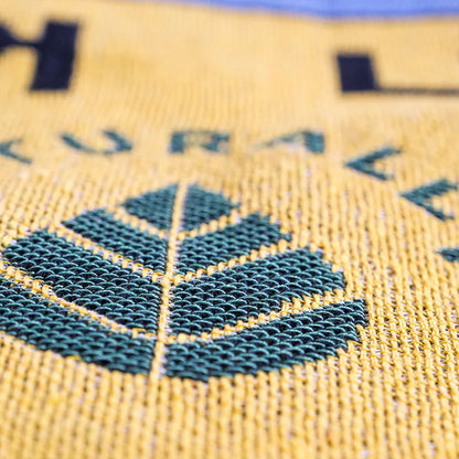 Couverture Rétro Avec Motif Kombucha Pour Salon Confortable, Canapé Et Ambiance Fun Throw Blankets Electro Paris