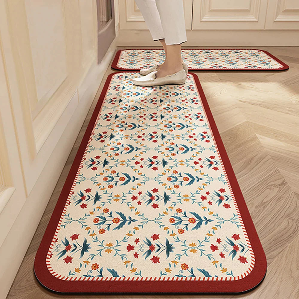 Tapis De Cuisine Antidérapant Premium Élégance Confort Et Sécurité Au Quotidien Black Friday Deal Rugs Electro Paris 7 40x60cm und 40x120cm