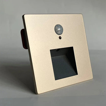 Applique Murale Avec Capteur De Mouvement Pour Éclairage De Escalier Et Ambiance Nocturne Wall Light Fixtures Electro Paris Or C