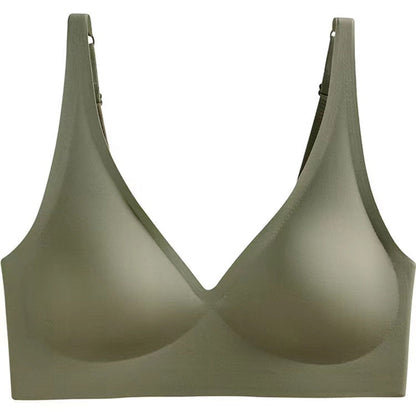 Soutien-Gorge Confort Sans Couture En Tissu Doux Pour Un Maintien Naturel Et Léger Undergarment Electro Paris Vert S