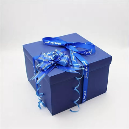 Coffret Cadeau Surprise Explosion DIY Pour Créer Des Souvenirs Inoubliables Surprise DIY gift box Electro Paris Bleu
