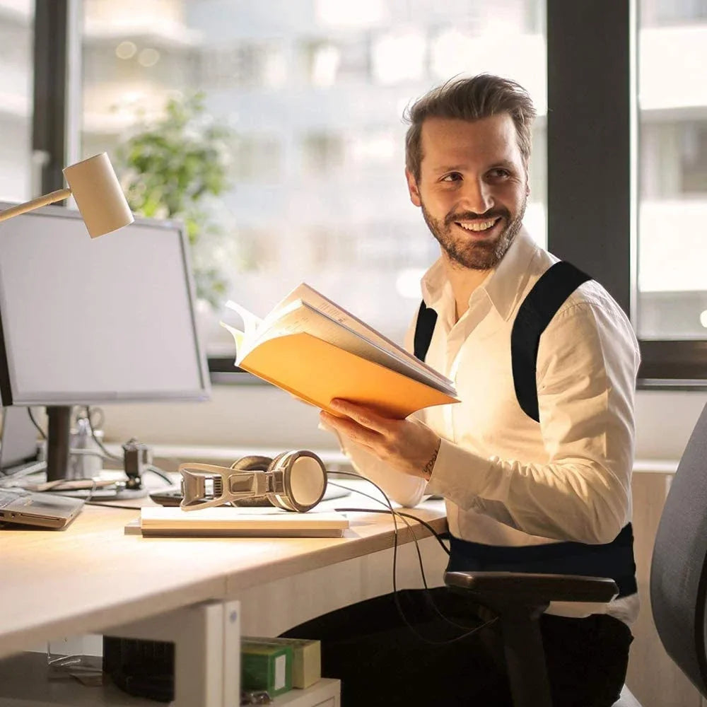 Correcteur De Posture Magnétique Pour Soutien Du Dos Et Amélioration De La Posture Back brace Electro Paris