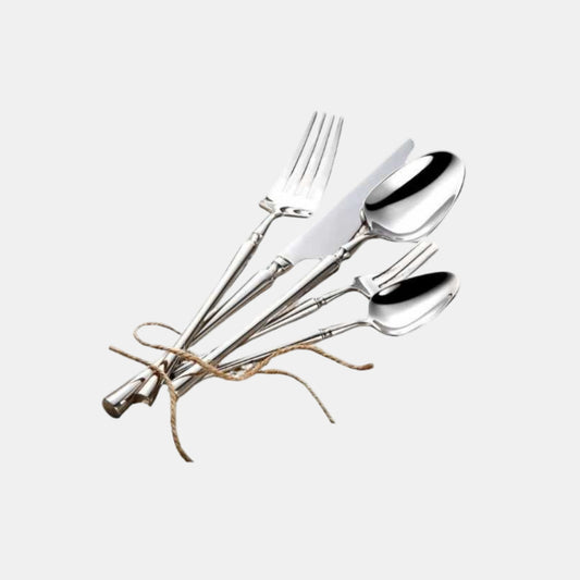 Service de Couverts de Table en Acier Inoxydable – Set Élégant de 30 ou 60 Pièces Couverts Electro Paris Ensemble de 30 pièces