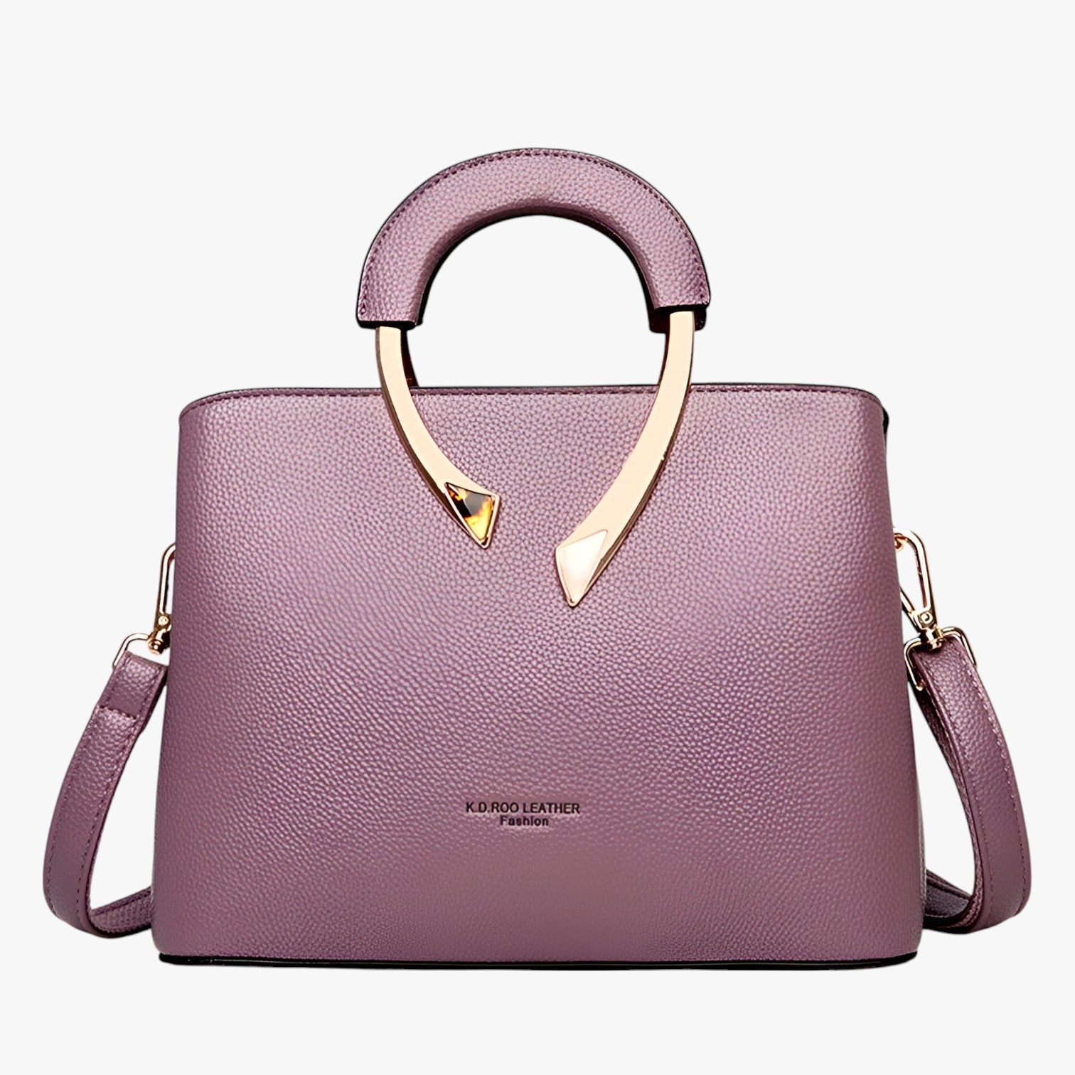 Sac à Main Tote En Cuir Luxe Pour Femme Avec Design Polyvalent Et Organisation Optimale Bags for Women Electro Paris Violet Rosa