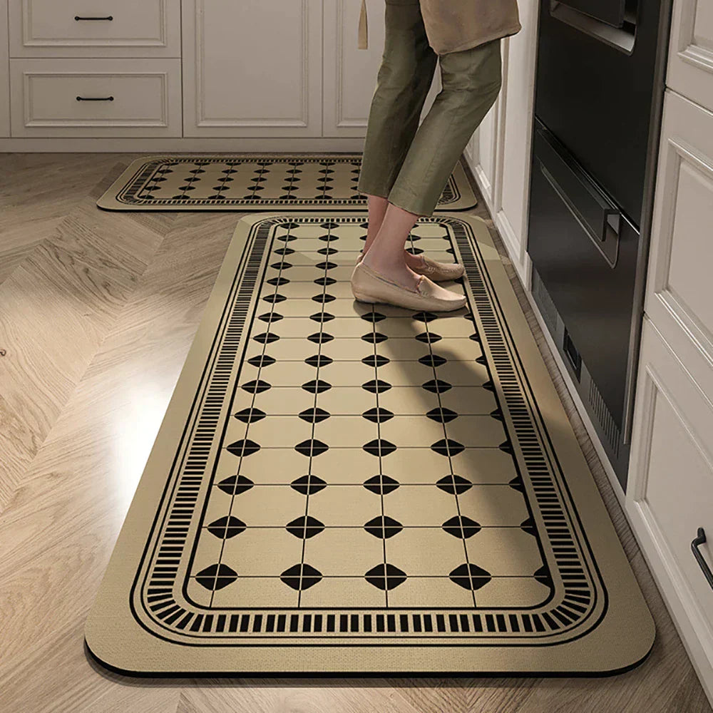 Tapis De Cuisine Antidérapant Premium Élégance Confort Et Sécurité Au Quotidien Black Friday Deal Rugs Electro Paris 20 40x60cm und 40x120cm