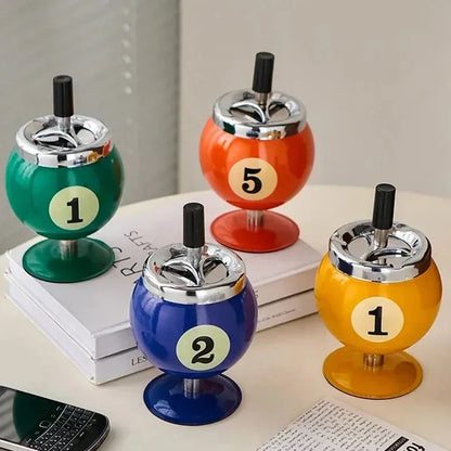 Cendrier En Métal Élégant Pour Salle De Jeux, Coin Billard Ou Espace Détente Lighters & Ashtray Electro Paris