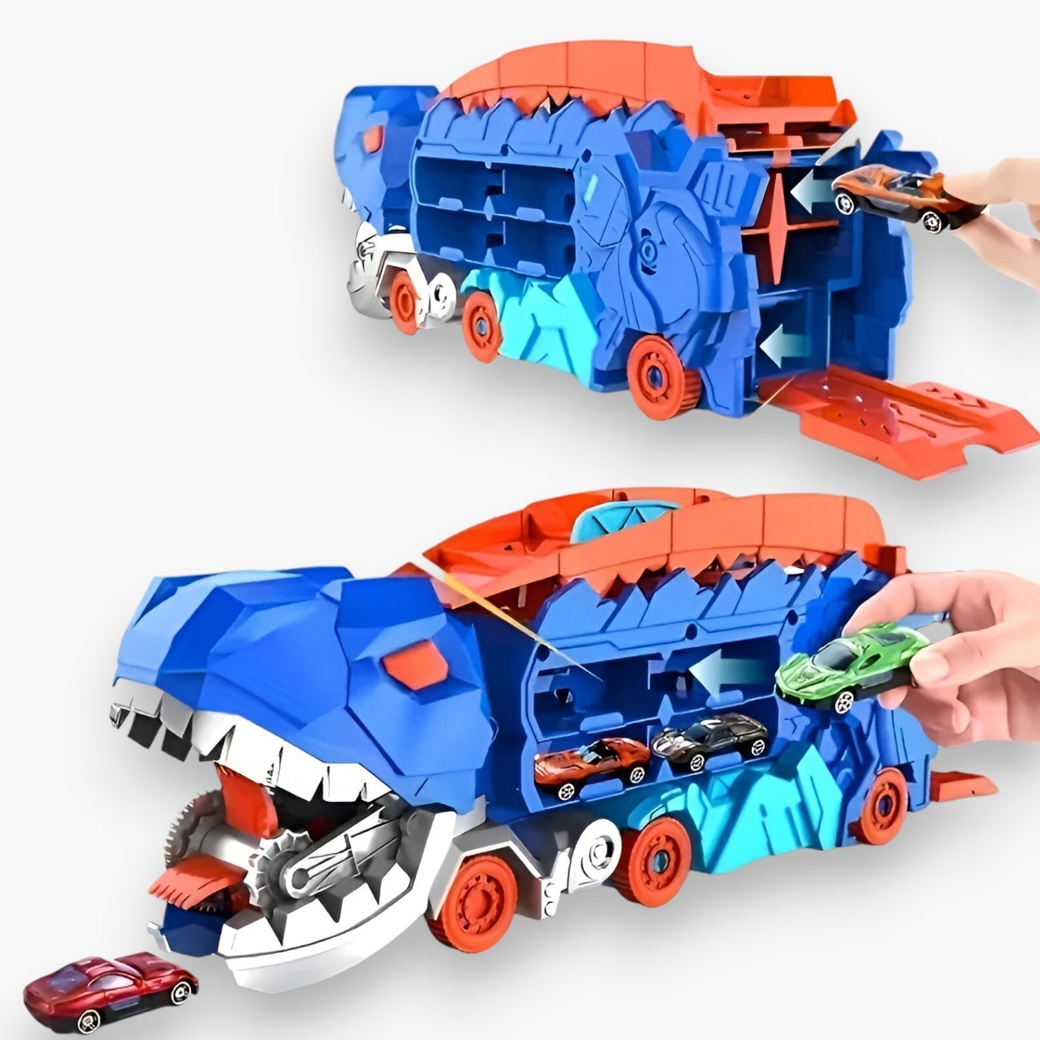 Camion Jouet Transformable En Monde De Dinosaure Avec Piste Pliable Pour Enfants Aventuriers Toys Electro Paris