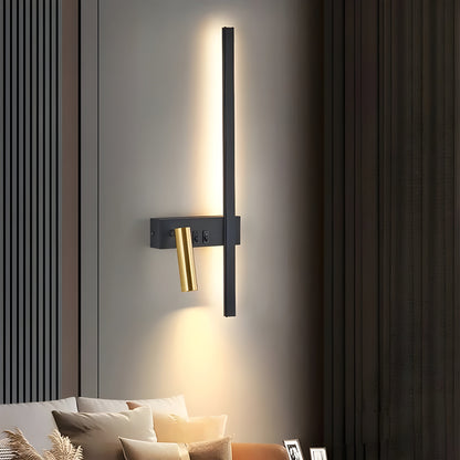 Applique Murale Duo Avec Interrupteur Pour Salon Et Chambre – Design Minimaliste Et Éclairage Élégant Wall Light Electro Paris