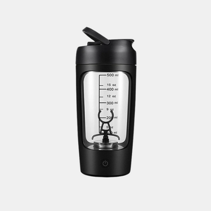 Shaker Protéine Électrique 500ml – Mélange Rapide Sans Grumeaux Produits de nutrition sportive Electro Paris Noir