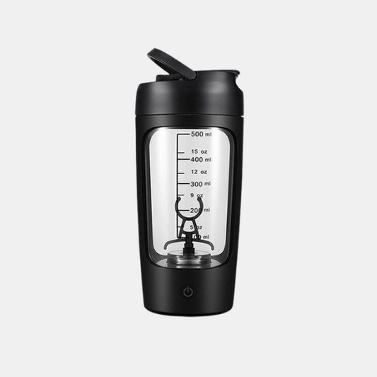 Shaker Protéine Électrique 500ml – Mélange Rapide Sans Grumeaux Produits de nutrition sportive Electro Paris Noir