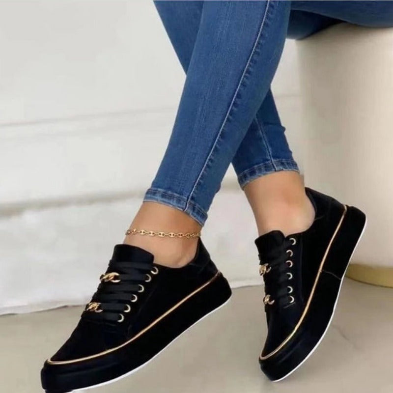 Chaussures Confortables Pour Femmes Avec Semelle Soutien Confort Plus Sneakers women Electro Paris