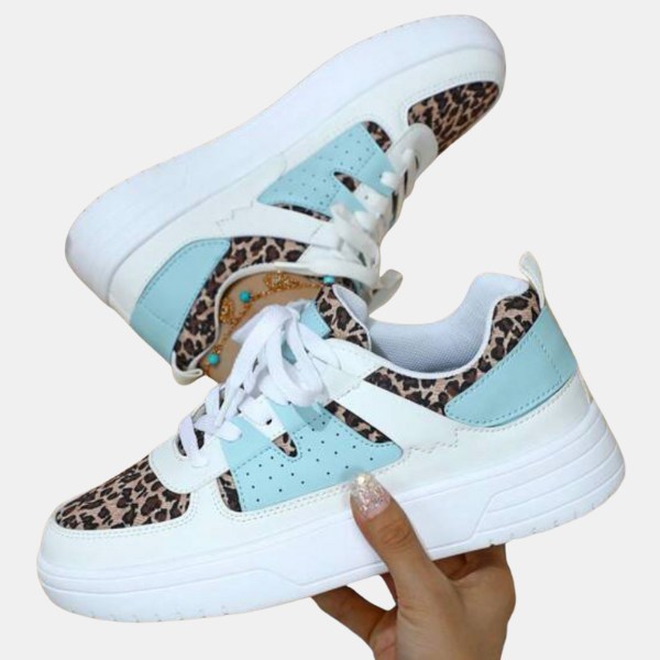 Sneakers Femme Élégance – Confort et Style Shoes Electro Paris Léo-Turquoise 36