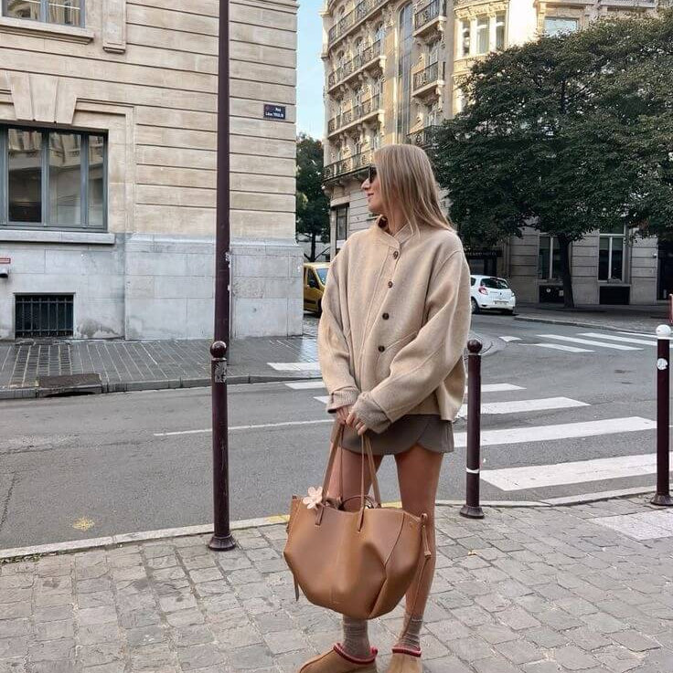 Sac à Bandoulière Vintage en Cuir – Grand Tote Élégant pour le Quotidien et les Voyages Shopper Bags Electro Paris