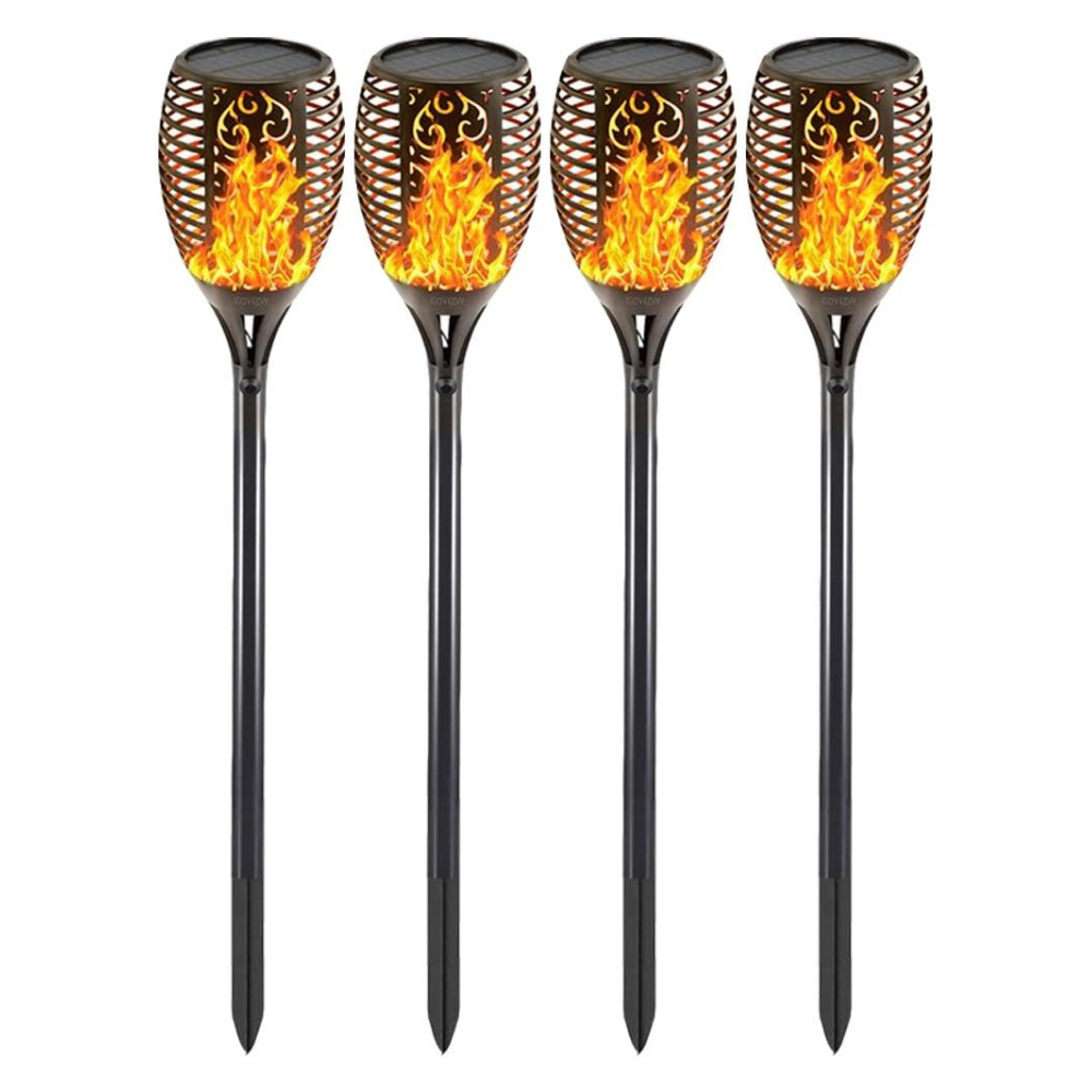 Lampe de Jardin – Éclairage Solaire Extérieur Décoratif LED Solar Tuinverlichting Electro Paris Lot de 4