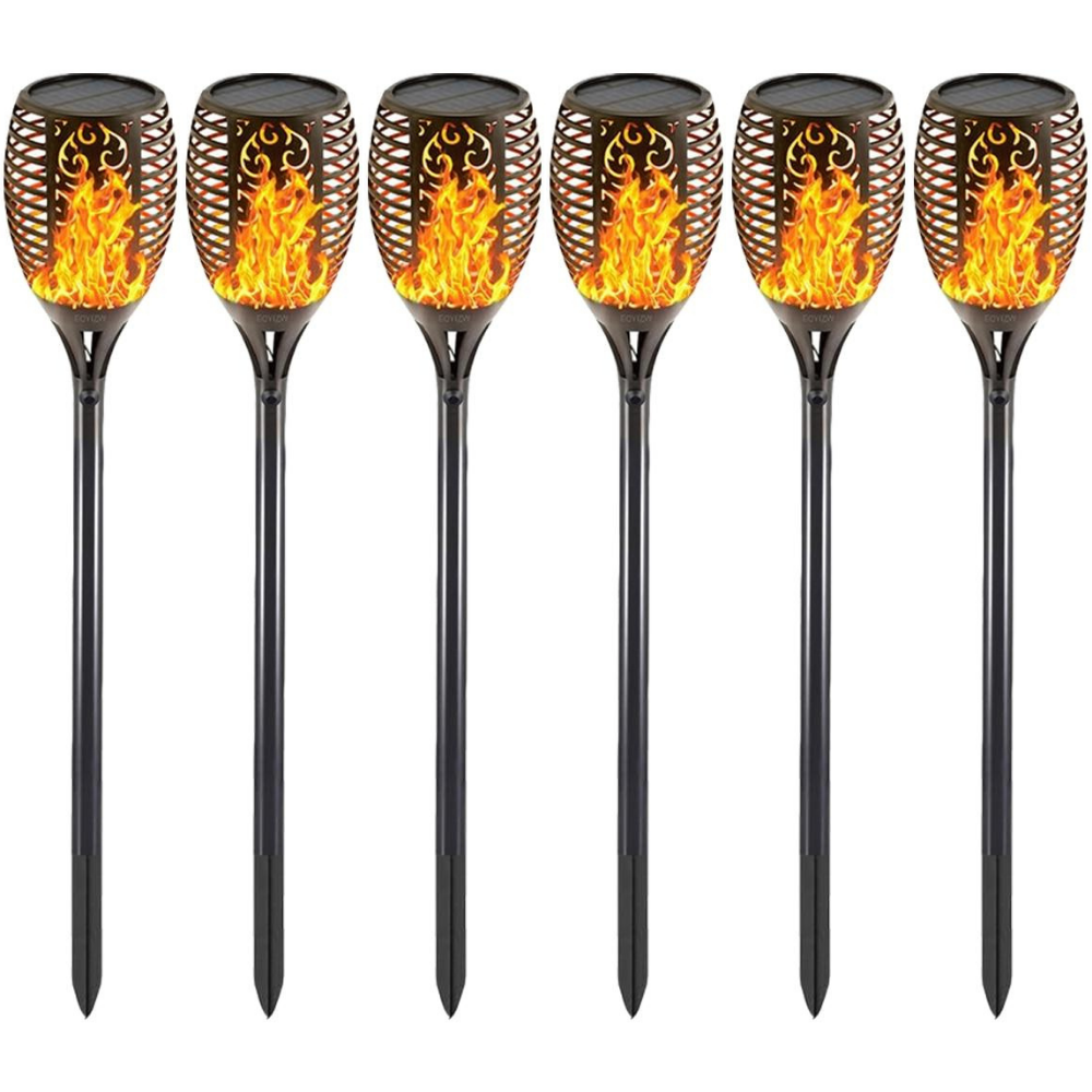 Lampe de Jardin – Éclairage Solaire Extérieur Décoratif LED Solar Tuinverlichting Electro Paris Lot de 6