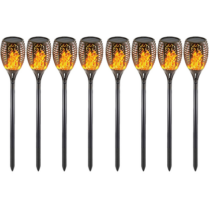 Lampe de Jardin – Éclairage Solaire Extérieur Décoratif LED Solar Tuinverlichting Electro Paris Lot de 8