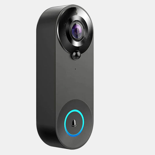 Sonnette Intelligente HD 1080p avec Vision Nocturne - Détection de Mouvement Caméras de sécurité pour maison intelligente Electro Paris Ensemble de sonnette