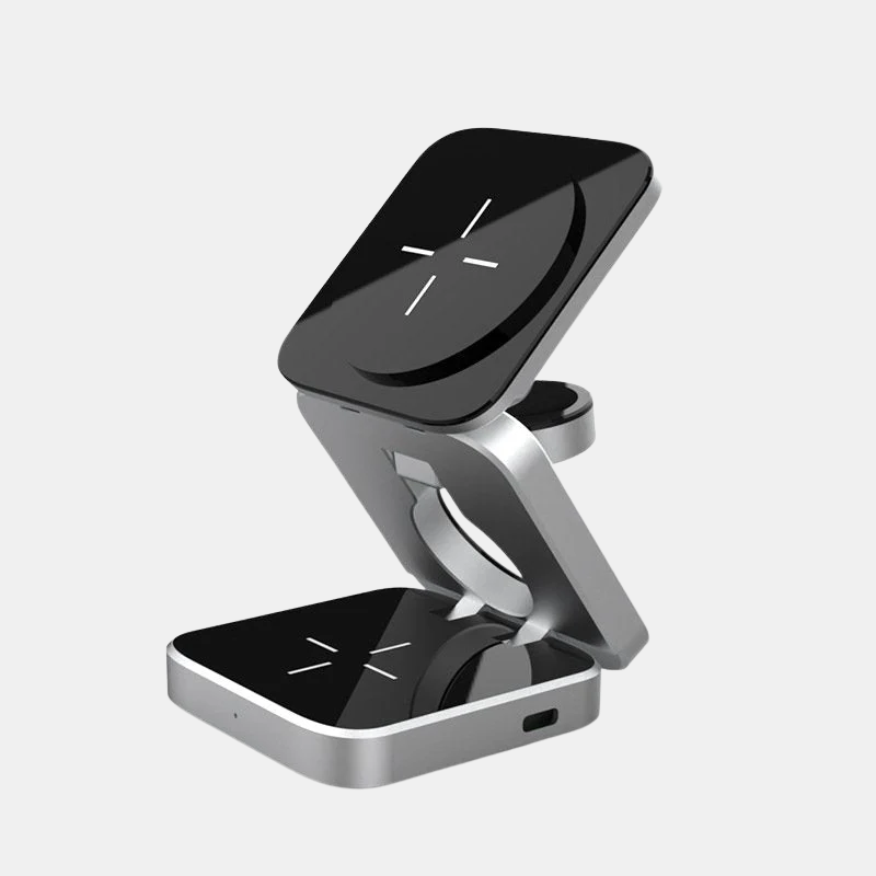 Station De Charge 3-En-1 À Charge Rapide Compatible iPhone Et Samsung Chargeurs et adaptateurs secteur Electro Paris