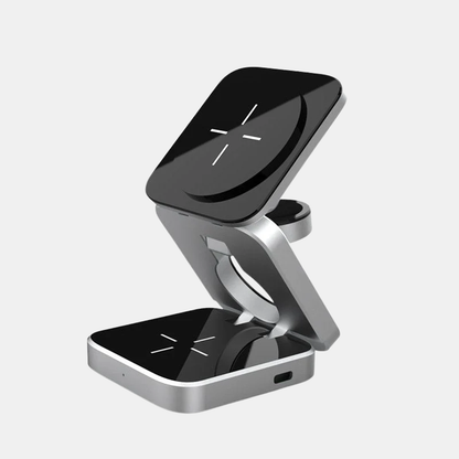 Station De Charge 3-En-1 À Charge Rapide Compatible iPhone Et Samsung Chargeurs et adaptateurs secteur Electro Paris