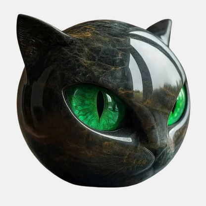 Statue Chat Noir – Décor Mystique et Gothique Home and decoration Electro Paris Vert