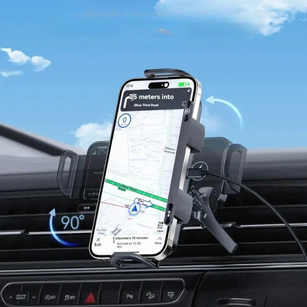Support de Téléphone Auto Universel – Maintien Sécurisé et Pratique Electro Paris