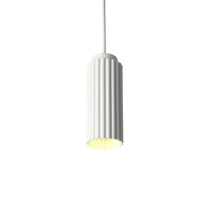Suspension Cône Minimaliste avec Détail en Bois pour Éclairage de Cuisine Moderne Lampe suspendue Electro Paris Blanc Blanc froid