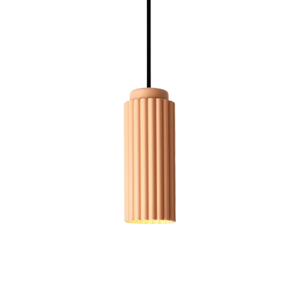 Suspension Cône Minimaliste avec Détail en Bois pour Éclairage de Cuisine Moderne Lampe suspendue Electro Paris Rose Blanc froid