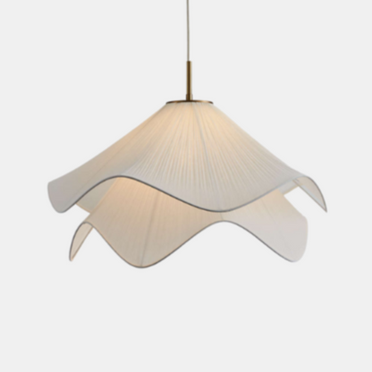 Suspension Cylindrique Moderne en Tissu pour une Atmosphère Calme et Sereine Éclairage Electro Paris 35cm