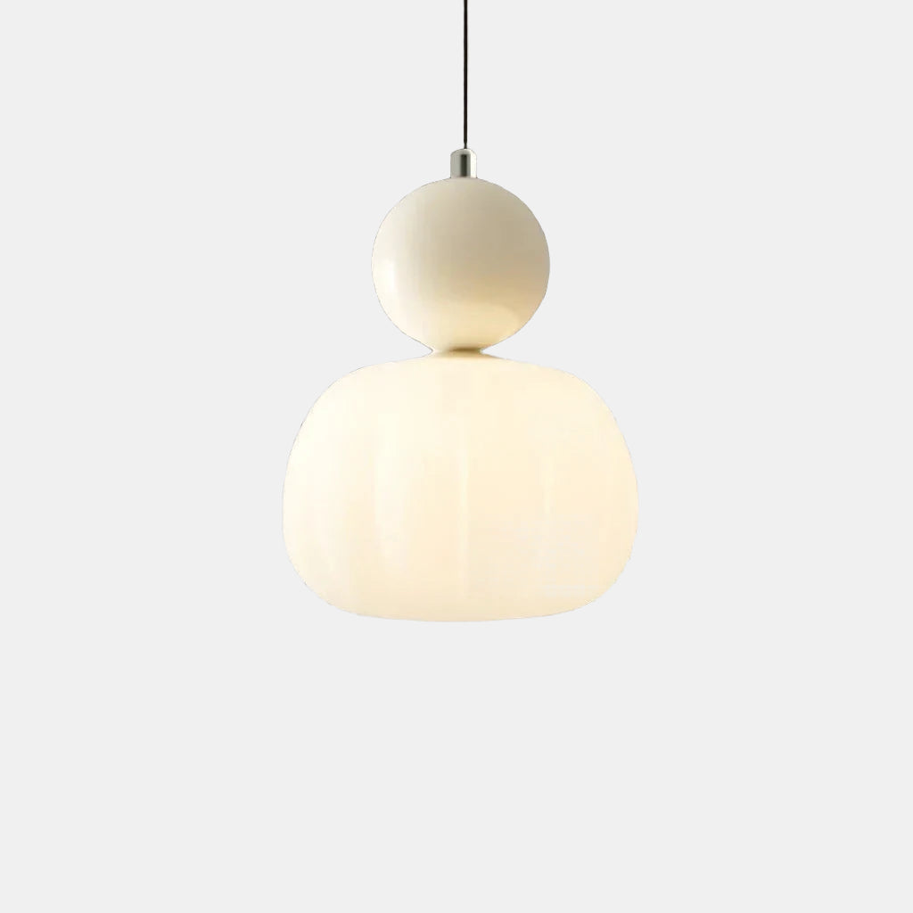 Suspension Globe Crème pour Intérieurs Élégants Ceiling Lamp Electro Paris Une Tête Beige