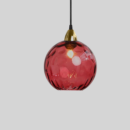 Suspension Globe en Verre avec Fer Forgé pour Éclairage d'Accentuation Moderne Luminaires Electro Paris